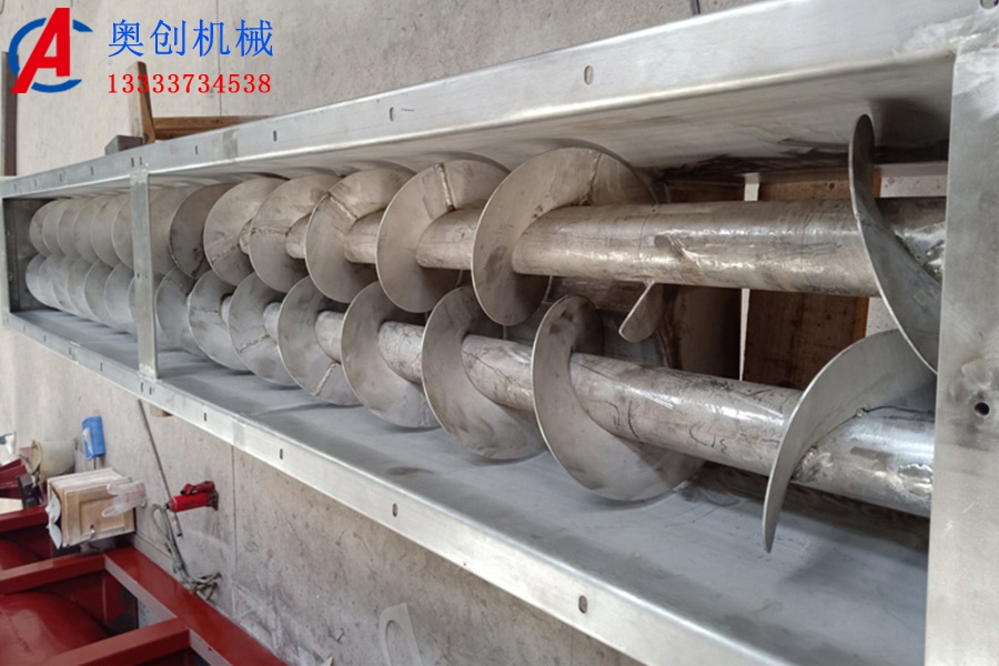 GL螺旋輸送機(jī)密封布置 GL螺旋輸送機(jī)密封布置